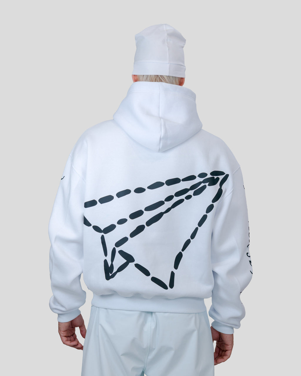 WHITE FWU HOODIE