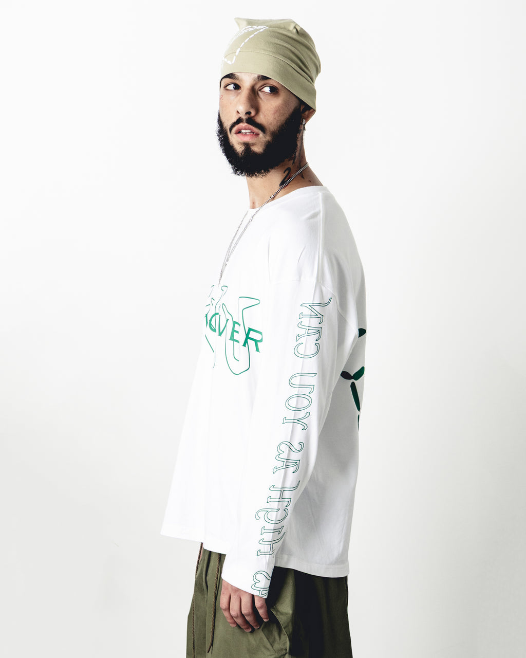 GREEN FADED TAKEOVER LONGSLEEVE
