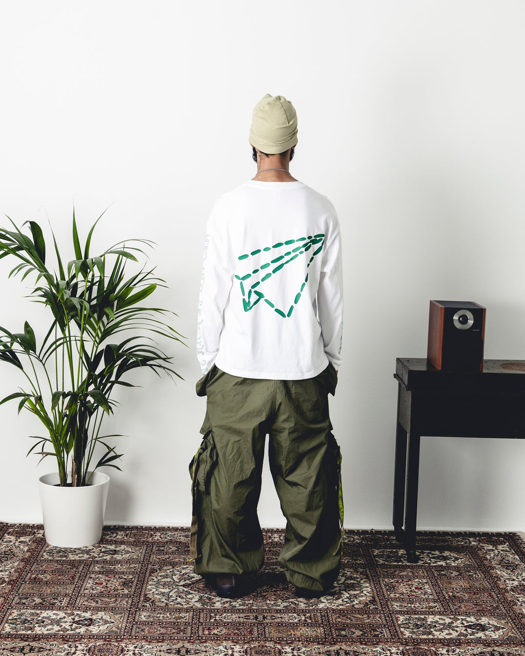 GREEN FADED TAKEOVER LONGSLEEVE