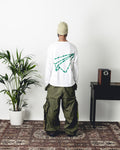 GREEN FADED TAKEOVER LONGSLEEVE