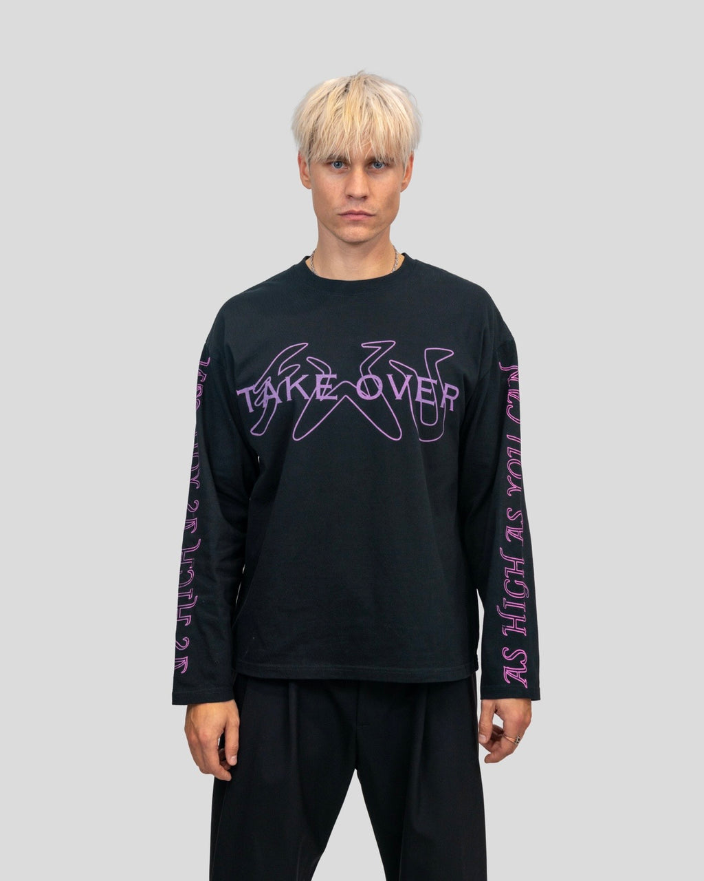 PINK FADED TAKE OVER LONGSLEEVE