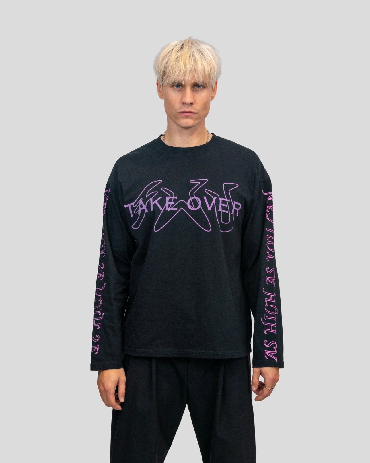 PINK FADED TAKE OVER LONGSLEEVE