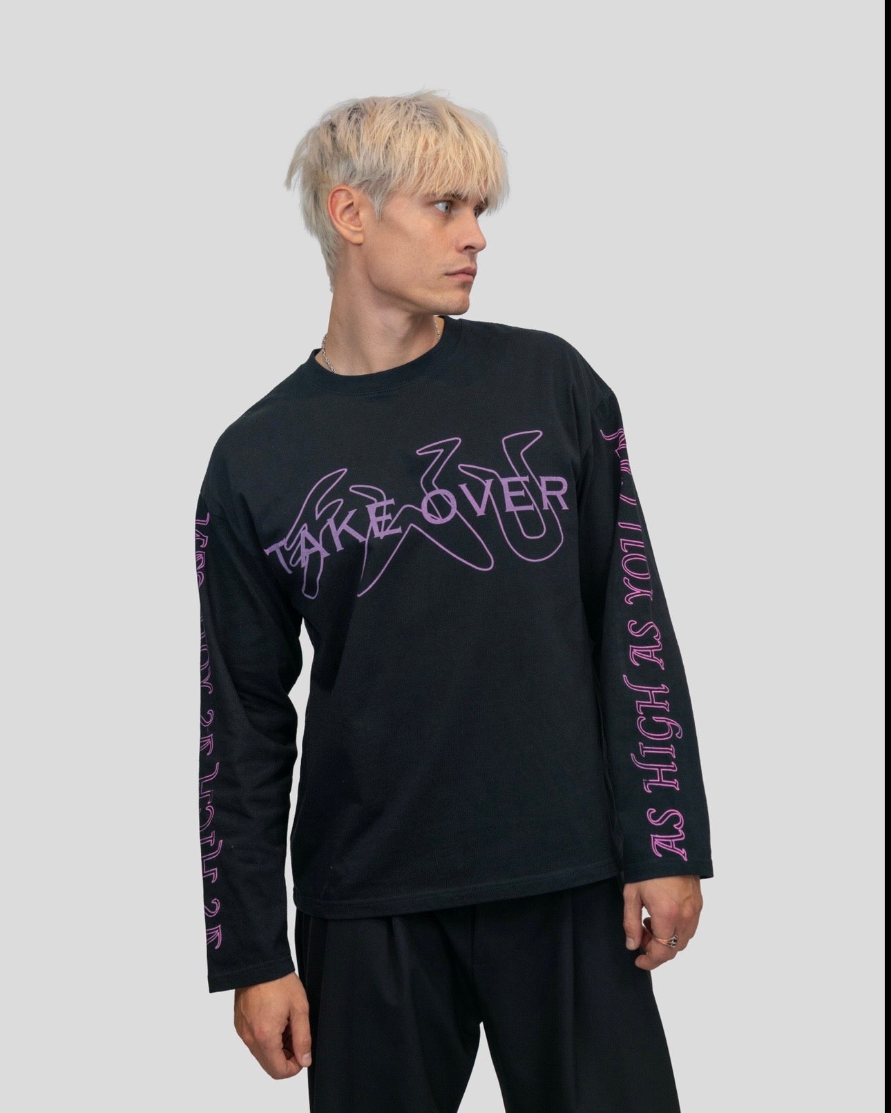 PINK FADED TAKE OVER LONGSLEEVE